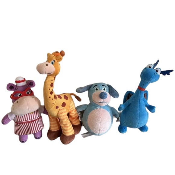 Disney Store Doc McStuffins Plush Set Hallie Stuffy Boppy Gabby Stuffed Animals - Picture 12 of 12